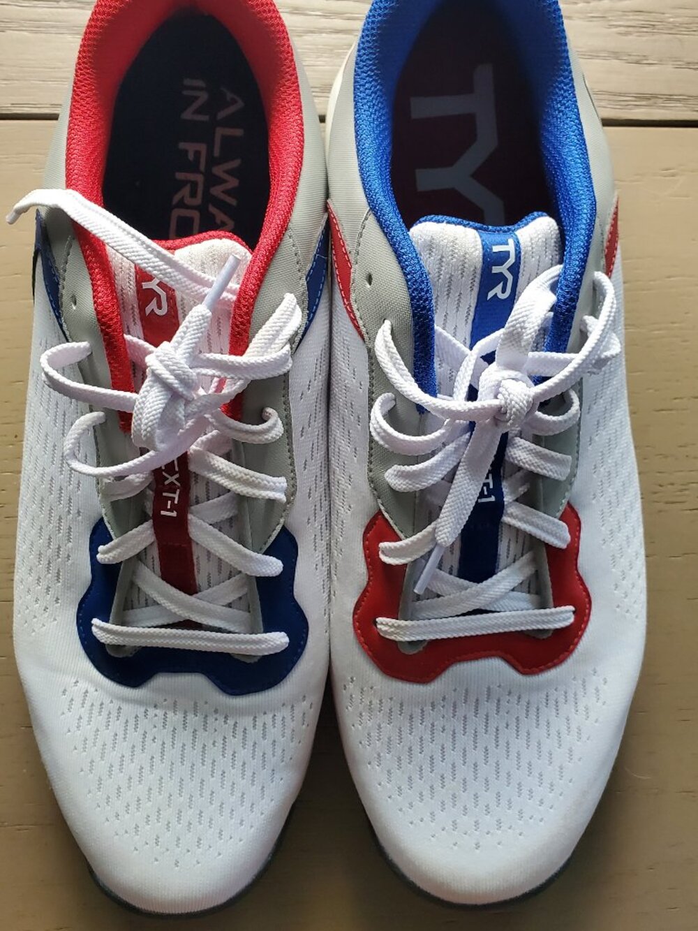 NWOB TYR CXT-1 Trainer Red White Blue Unisex Men’s 12 Women's 13.5